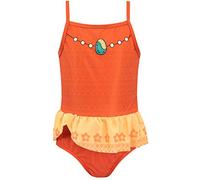 Disney Girls Moana Swimsuit Orange Age 7 to 8 Years