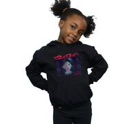 Disney Girl's Mulan Geisha Face Hoodie in Black | Size: 9 Years Disney Black 9 Years