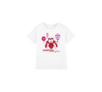 Disney Girl's Mulan Mushu Guardian Dragon T-Shirt White | Size: 7-8 Years Disney White 7-8 Years