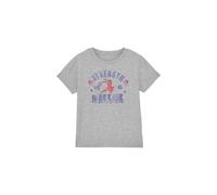 Disney Girl's Mulan Strength Of A Warrior T-Shirt Light Grey | Size: 12-13 Years Disney Light Grey 12-13 Years