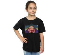 Disney Girl's Mulan The Matchmaker Cotton T-Shirt in Black | Size: 5-6 Years Disney Black 5-6 Years