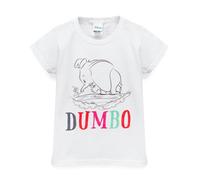Disney Girls Multicoloured Dumbo Short Sleeved T-Shirt - 7-8 Years