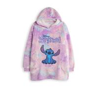 Disney Girls Multicoloured Stitch Blanket Hoodie (One Size)