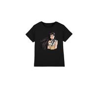 Disney Girl's Pocahontas Sketch T-Shirt Black | Size: 7-8 Years Disney Black 7-8 Years