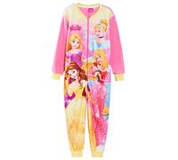 Disney Girls Princess All In One Pyjamas Pink 4-5 Years