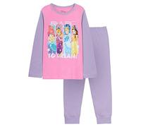 Disney Girls Princess Full Length Pyjamas Kids Full Length Long Pj Set Nightwear