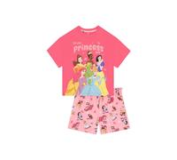 Disney Girl's Princess Print Pyjama Set | Size: 7-8 Years Disney Multicolor 7-8 Years