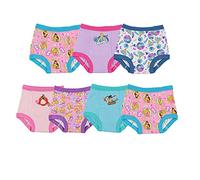 Disney Girls' Princess Toddler Potty Starter Kit Includes Stickers & Tracking Chart Sizes 2t, 3t, 4t Baby Underwear, 7-Pack Training Pant, 3 Years