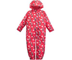 Disney Girls Puddle Suit Minnie Mouse Pink 2-3 Years