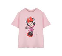 Disney Girl's Short Sleeved T-Shirt (Kids Pink) in Pink | Size: 3-4 Years Disney Pink 3-4 Years