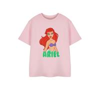 Disney Girl's Short Sleeved T-Shirt (Kids Pink) in Pink | Size: 5-6 Years Disney Pink 5-6 Years