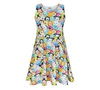 Disney Girl's Sleeveless Skater Dress (Girls Yellow) in Yellow | Size: 9-10 Years Disney Yellow 9-10 Years