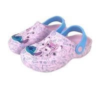 Disney Girls Stitch and Angel Clogs with Charms Kids Sandals Summer Sliders with Ankle Strap Beach Shoes