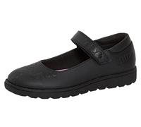 Disney Girls Stitch School Shoes Black 11 UK Child