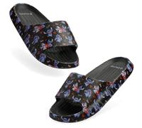 Disney Girls Stitch Sliders Flip Flops Pool Summer Slip On Shoes All Over Print