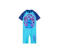 Disney Girl's Stitch Swimming Costume One Piece in Blue | Size: 3-4 Years Disney Blue 3-4 Years