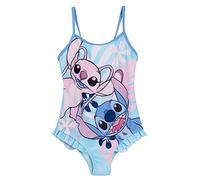 Disney Girls Stitch Swimsuit 3-4 Years Blue
