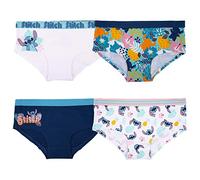 Disney Girls' Stitch Underwear Multipacks, Stitch4pk, 10