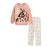 Disney Girl's Sweatshirt & Joggers Set | Girls Multicoloured | Official | Size: 3-4 Years Disney Multicolor 3-4 Years