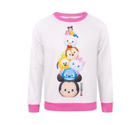 Disney Girl's Kids Sweatshirt (White) in White | Size: 9-10 Years Disney White 9-10 Years