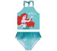 Disney Girls Swimsuit, The Little Mermaid Swimming Costume, Ariel Girls Tankini, Multicoloured Age 3 to 4 Years
