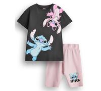 Disney Girl's T-Shirt & Shorts Set | Multi | Official Merch | Size: 5-6 Years Disney Multicolor 5-6 Years