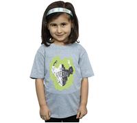 Disney Girl's The Descendants Cruella Long Live Cotton T-Shirt in Grey | Size: 9 Years Disney Grey 9 Years