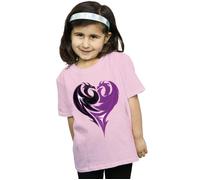 Disney Girl's The Descendants Dragon Heart Cotton T-Shirt in Baby Pink | Size: 9 Years Disney Baby Pink 9 Years