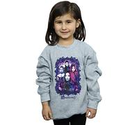 Disney Girls The Descendants Group Attitude Sweatshirt Sport Grey 7-8 Years