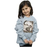 Disney Girl's The Jungle Book Hypnosis Sweatshirt in Grey | Size: 7-8 Years Disney Grey 7-8 Years