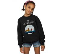 Disney Girl's The Lion King Hakuna Matata Walk Sweatshirt in Black | Size: 9 Years Disney Black 9 Years