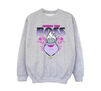Disney Girls The Little Mermaid Ursula Mum Is The Boss Sweatshirt BI41149