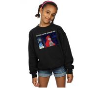 Disney Girl's The Little Mermaid Waiting For The Weekend Sweatshirt in Black | Size: 12-13 Years Disney Black 12-13 Years