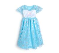 Disney Girls' Toddler Frozen Fantasy Nightgown, ELSA in Blue 2, 2T