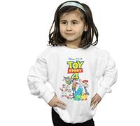 Disney Girls Toy Story 4 Crew Sweatshirt White 9-11 Years