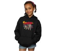 Disney Girl's Toy Story 4 Duke Caboom King Of The Jump Hoodie in Black | Size: 5-6 Years Disney Black 5-6 Years