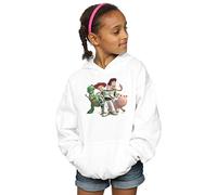 Disney Girls Toy Story 4 Group Hoodie White 9-11 Years