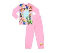 Disney Girls Toy Story The Toys Are Back In Town Long Pyjama Set Kids PJ's (2-3 Years) Pink