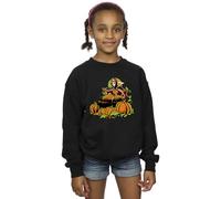 Disney Girls Villains Evil Queen Halloween Sweatshirt Black 5-6 Years