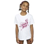 Disney Girl's Villains Ursula Lover Boy Cotton T-Shirt in White | Size: 3-4 Years Disney White 3-4 Years