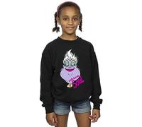 Disney Girls Villains Ursula Unfortunate Soul Sweatshirt Black 3-4 Years