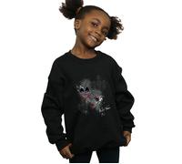 Disney Girl's Villains Wicked Sweatshirt in Black | Size: 12-13 Years Disney Black 12-13 Years
