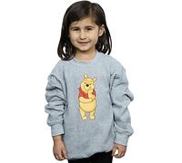 Disney Girls Winnie The Pooh Cute Sweatshirt Sport Grey 3-4 Years
