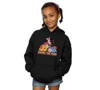 Disney Girls Winnie The Pooh Group Hoodie Black 7-8 Years