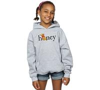 Disney Girls Winnie The Pooh Honey Hoodie Sport Grey 9-11 Years