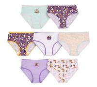 Disney Girls' Wish 100% Combed Cotton 7-Pack Underwear in Sizes 4, 6, 8 Briefs (Pack of 7)