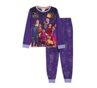 Disney Girls Wish Pyjamas for Kids Girls Full Length Asha Pjs Nightwear