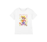Disney Girl's Zootopia Judy Hopps Flower Garden Rabbit Kids T-Shirt in White | Size: 7-8 Years Disney White 7-8 Years