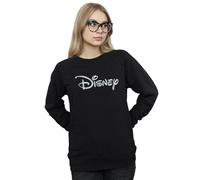 Disney Women's Glacial Logo Sweatshirt in Black | Size: XL Disney Black XL