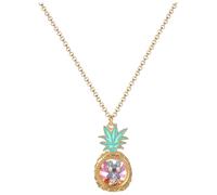 Disney Gold Coloured Lilo and Stitch Pendant Necklace